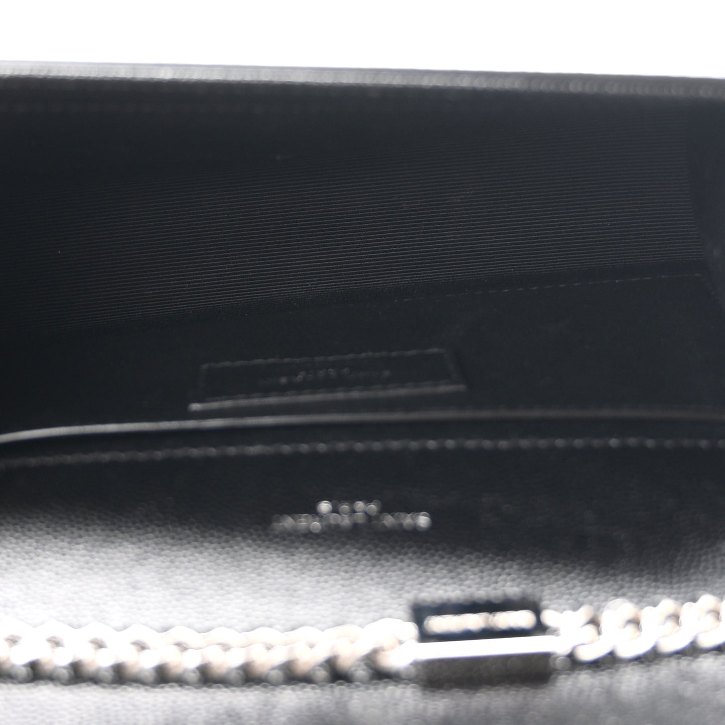 Grain De Poudre Small Monogram Kate Satchel Black