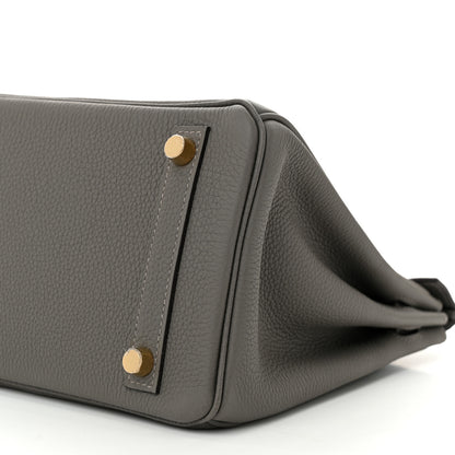 Hermes Togo Birkin 25 Gris Meyer 9 of 10