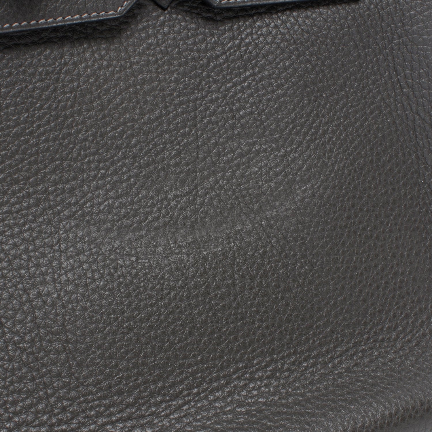 Hermes Taurillon Clemence Bi Color Horseshoe Birkin 35 Graphite Violet 12 of 12