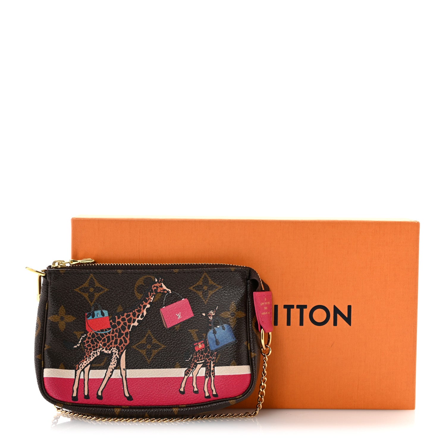 Louis Vuitton Monogram 2017 Christmas Animation Mini Pochette Accessories 9 of 9