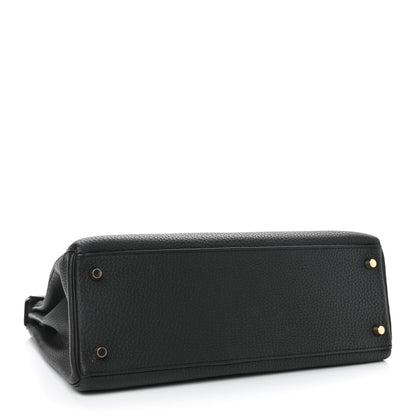 Hermes Togo Kelly Retourne 32 Black 4 of 10