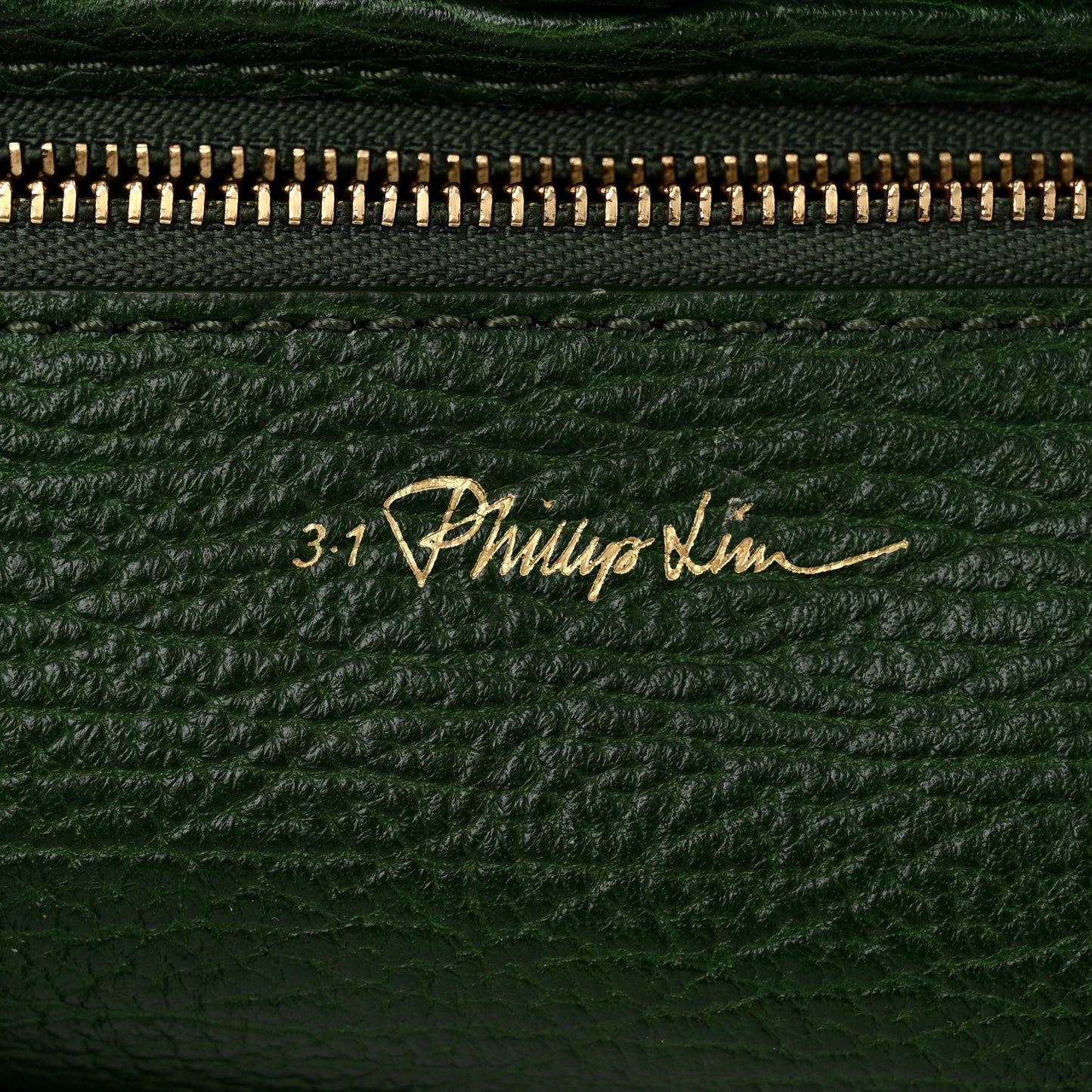 Textured Calfskin Medium Pashli Satchel Jade