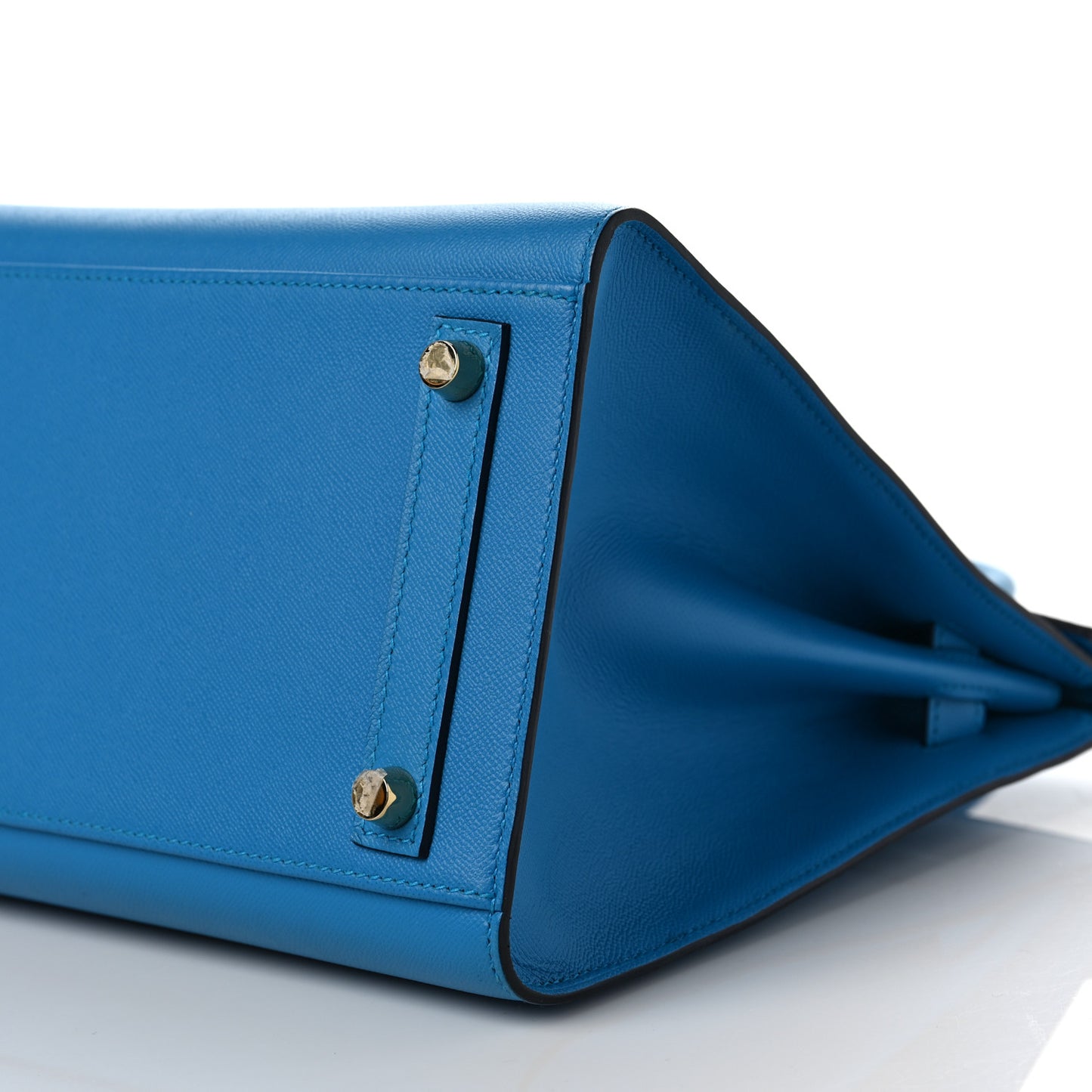 Madame Calfskin Birkin Sellier 30 Bleu Frida