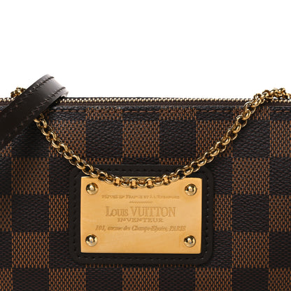 Louis Vuitton Damier Ebene Eva Clutch 7 of 10