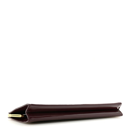 Saint Laurent Patent Clutch Rouge 4 of 11