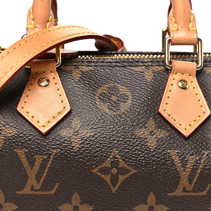 Louis Vuitton Monogram Nano Speedy Bandouliere 7 of 10