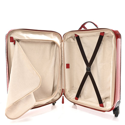 Gucci Patent Microguccissima Carry On Suitcase Red 7 of 16