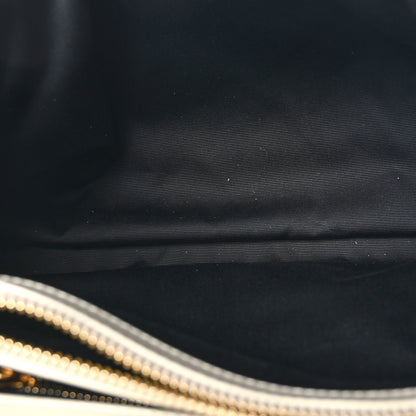 Saint Laurent Calfskin Y Quilted Monogram Medium Loulou Chain Satchel Crema Soft 6 of 11