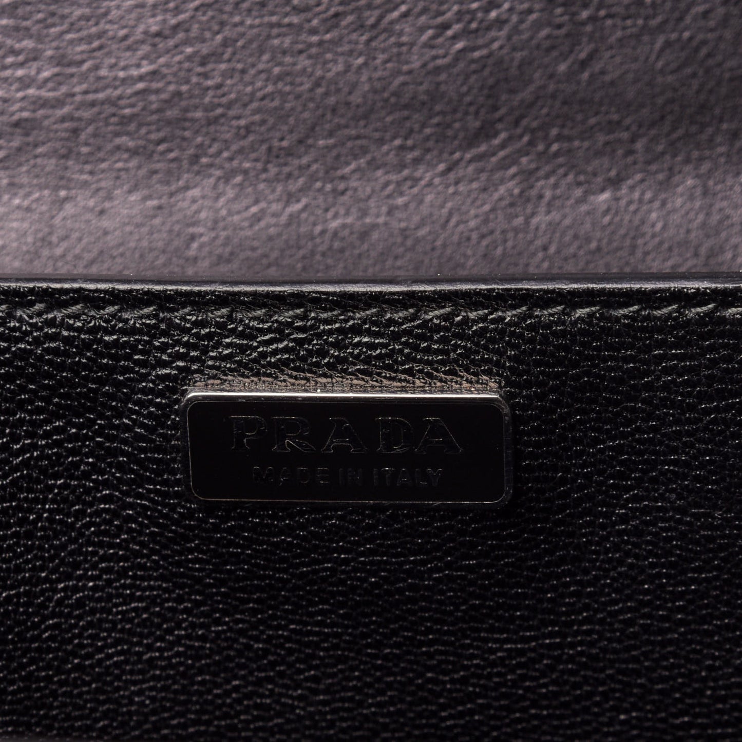 City Calf Saffiano Cahier Bag Black