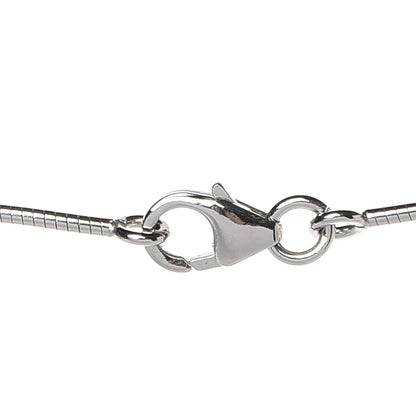 Hermes Lacquered Palladium Pop H Pendant Necklace White 5 of 5