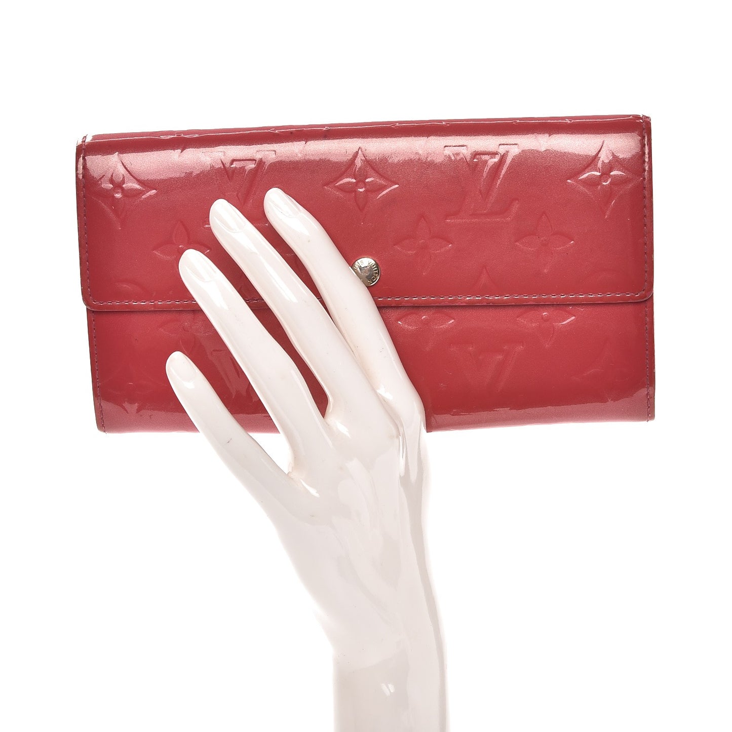 Vernis Sarah Wallet Framboise