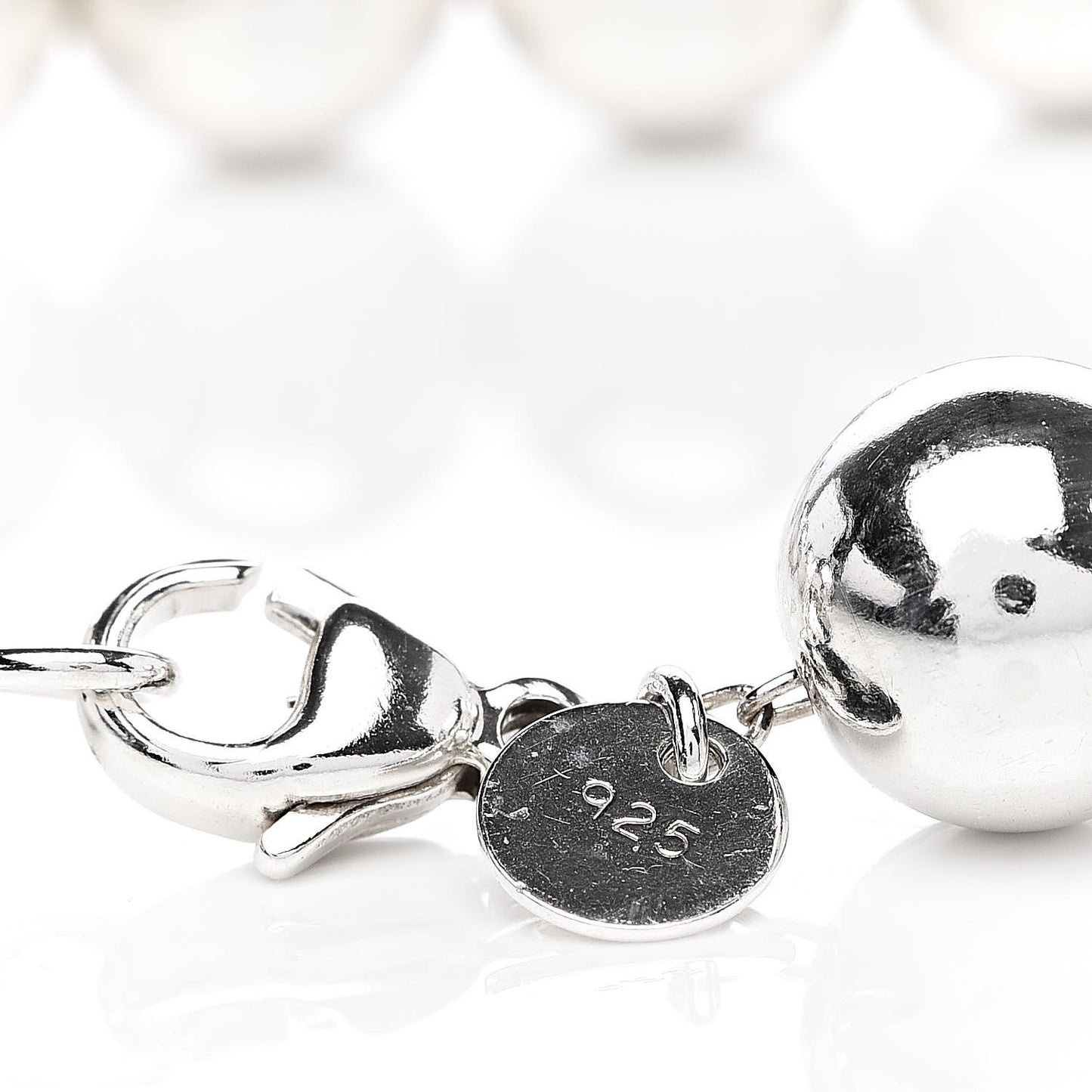Sterling Silver 10mm HardWear Ball Bracelet