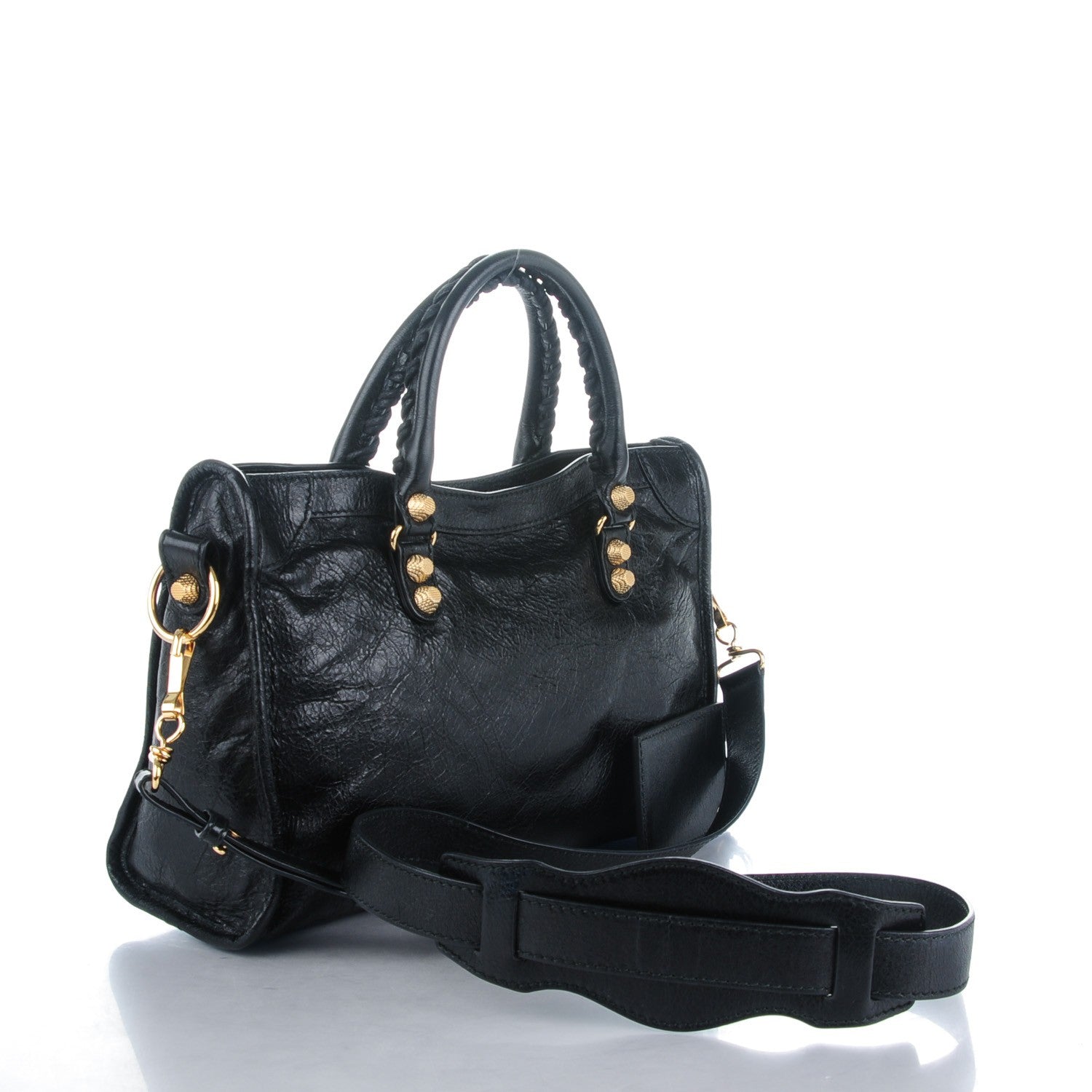 Balenciaga Agneau Giant 12 Gold Hardware S City Black 3 of 8