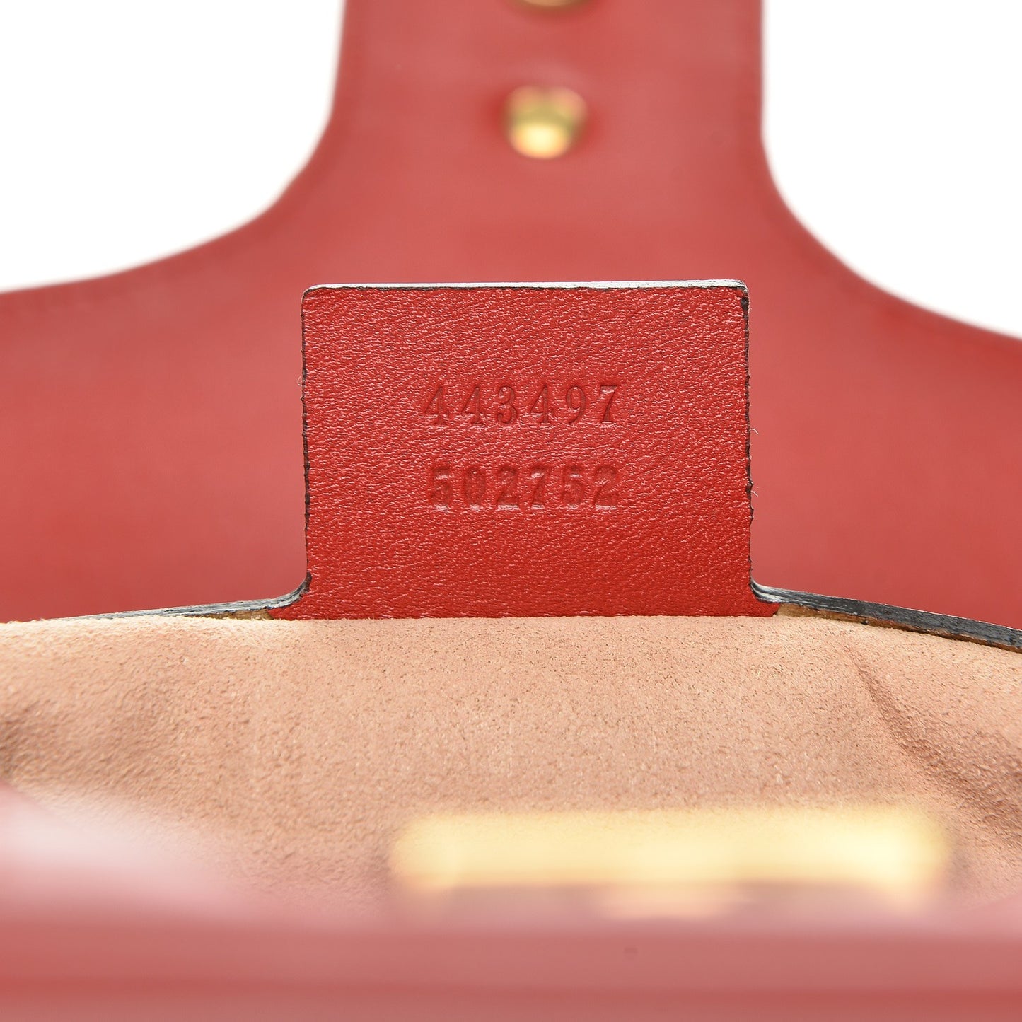 Calfskin Matelasse Small GG Marmont Shoulder Bag Hibiscus Red