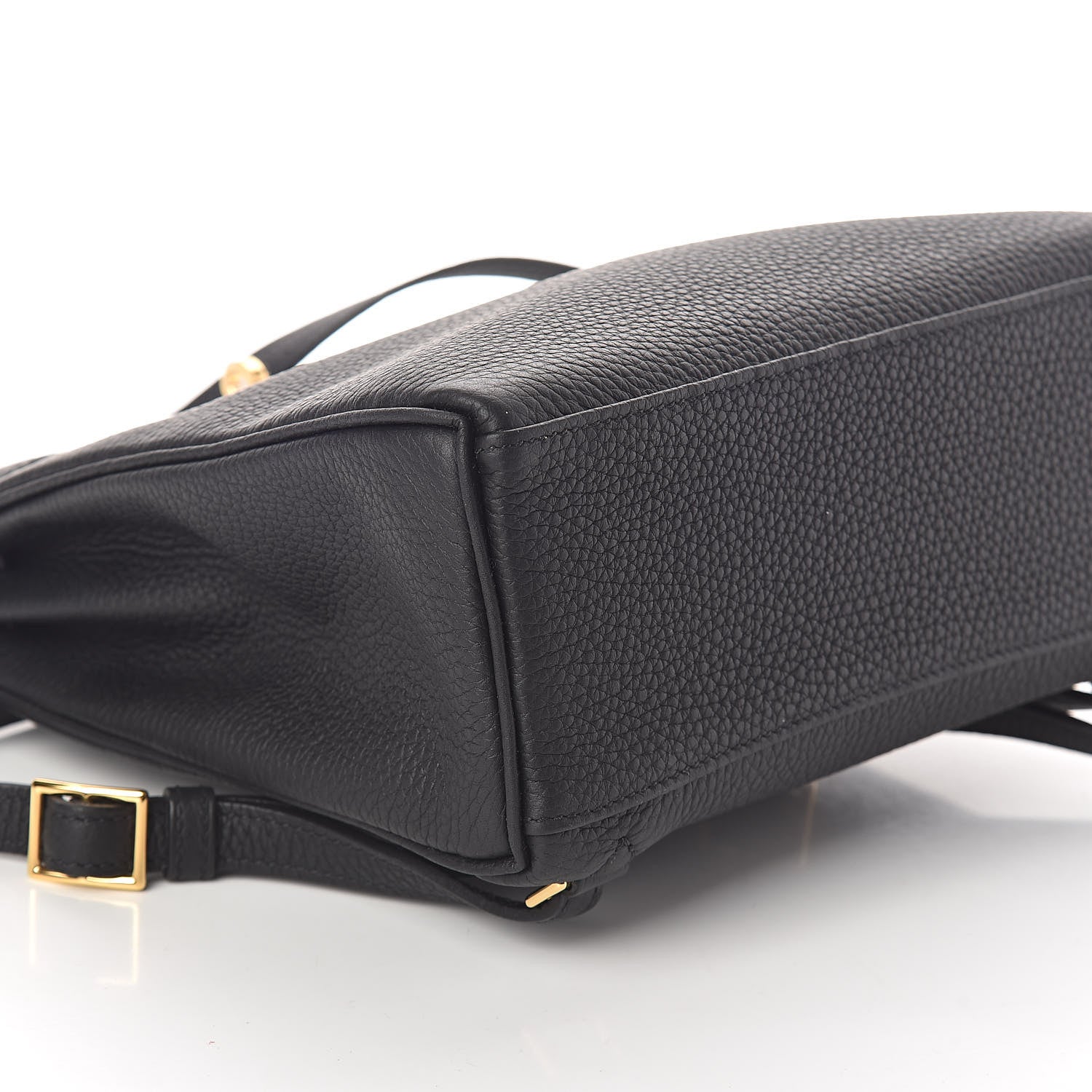 Hermes Togo Kelly Ado Backpack Black 7 of 8