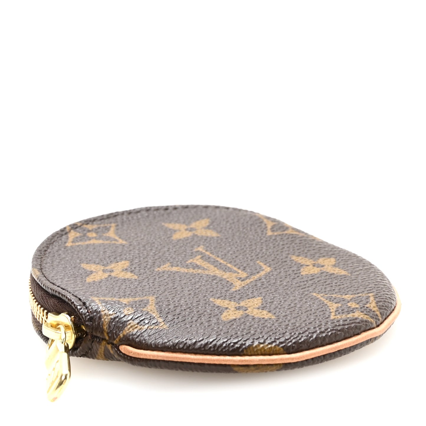 Monogram Round Coin Purse