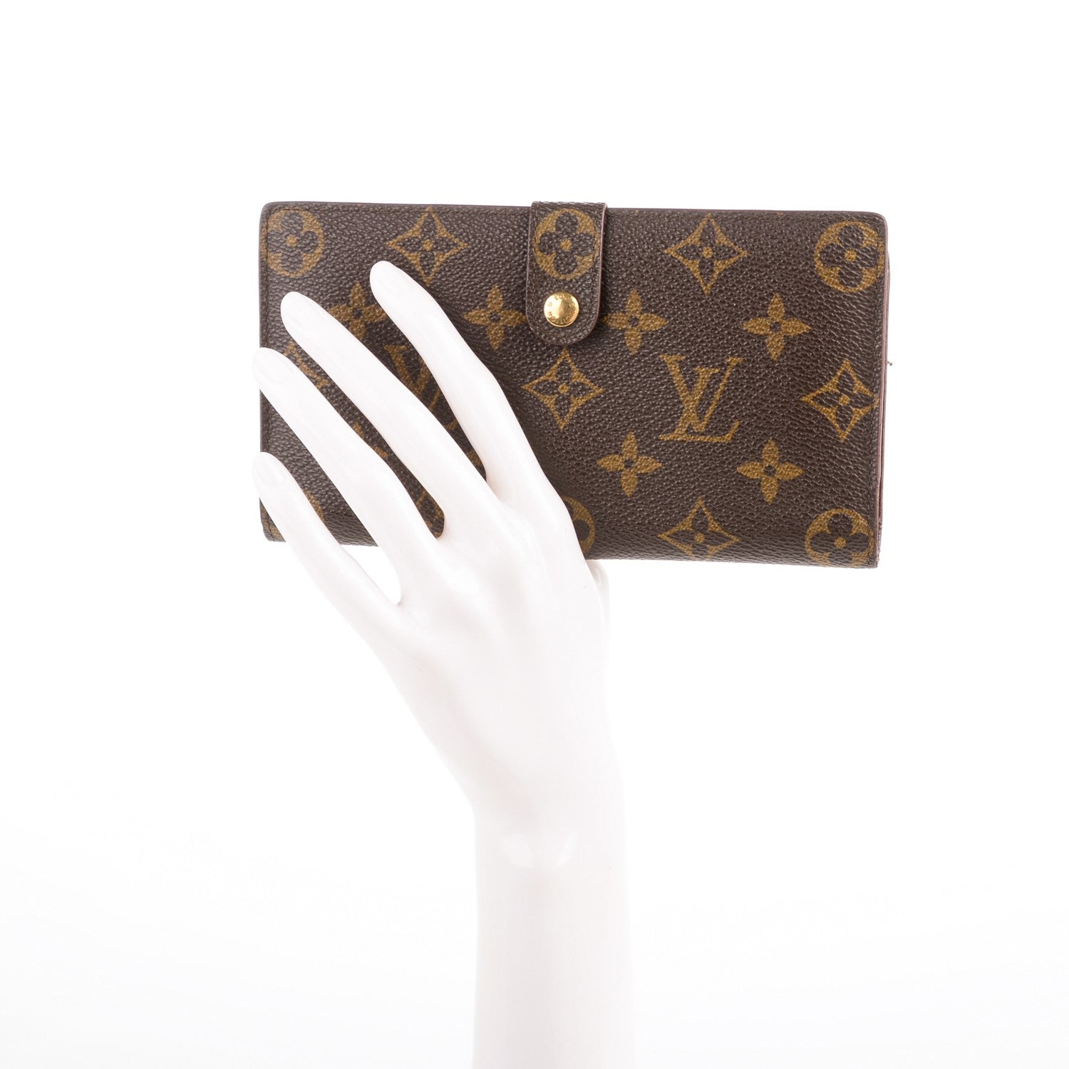 Louis Vuitton Monogram Continental French Purse Wallet 2 of 7