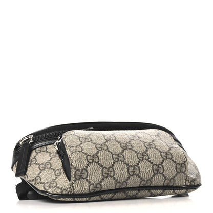 Gucci GG Supreme Monogram Belt Bag Black 4 of 10