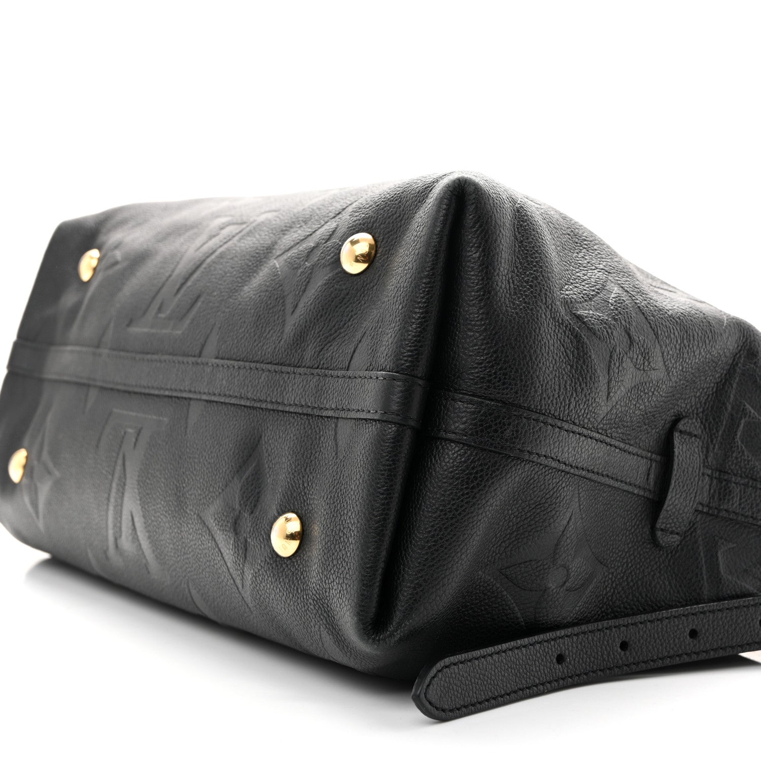 Louis Vuitton Empreinte Monogram Giant CarryAll MM Black 8 of 12