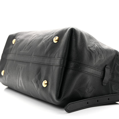 Louis Vuitton Empreinte Monogram Giant CarryAll MM Black 8 of 12