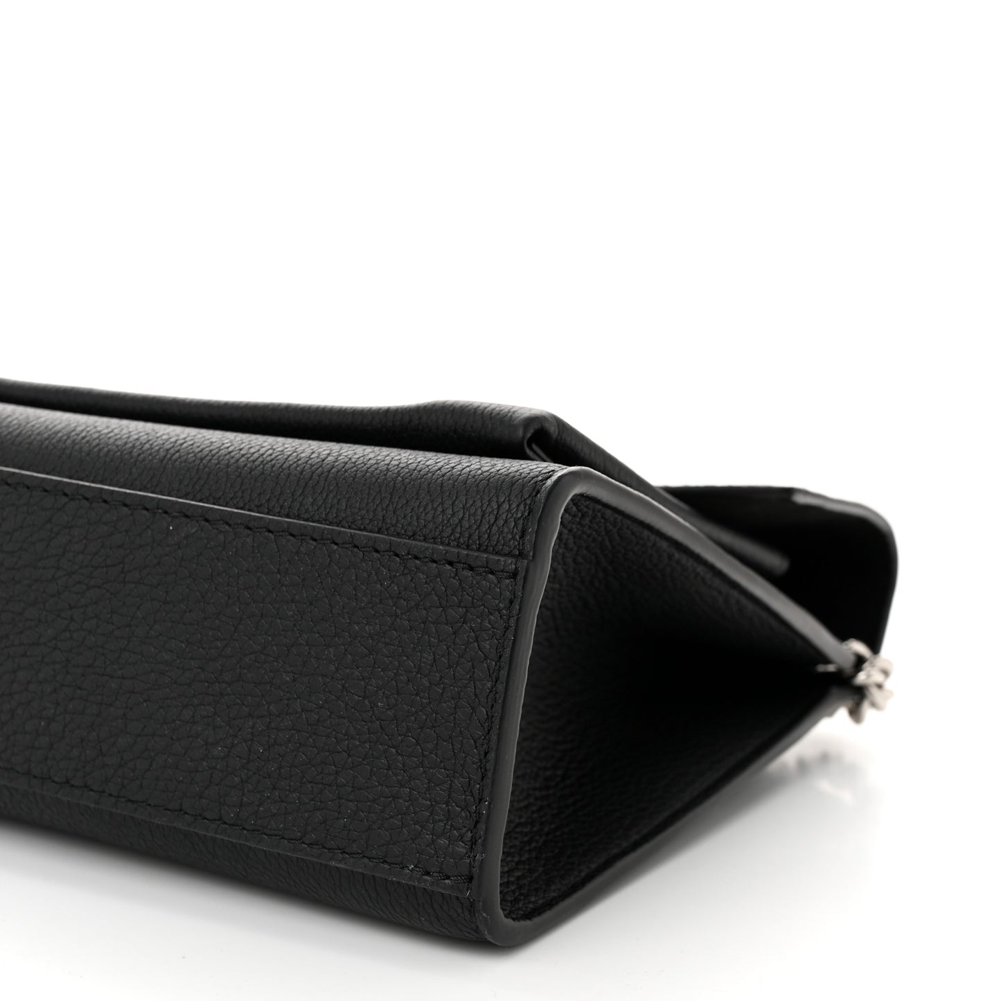 Soft Calfskin Mylockme Chain Bag BB Black
