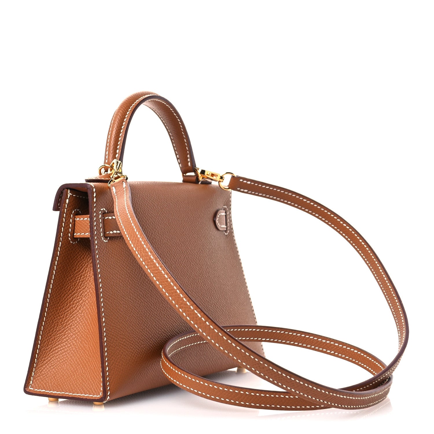 Hermes Epsom Mini Kelly Sellier 20 Gold 3 of 11