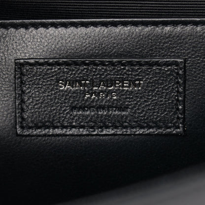 Saint Laurent Grain De Poudre Medium Classic Monogram Kate Satchel Black 9 of 10