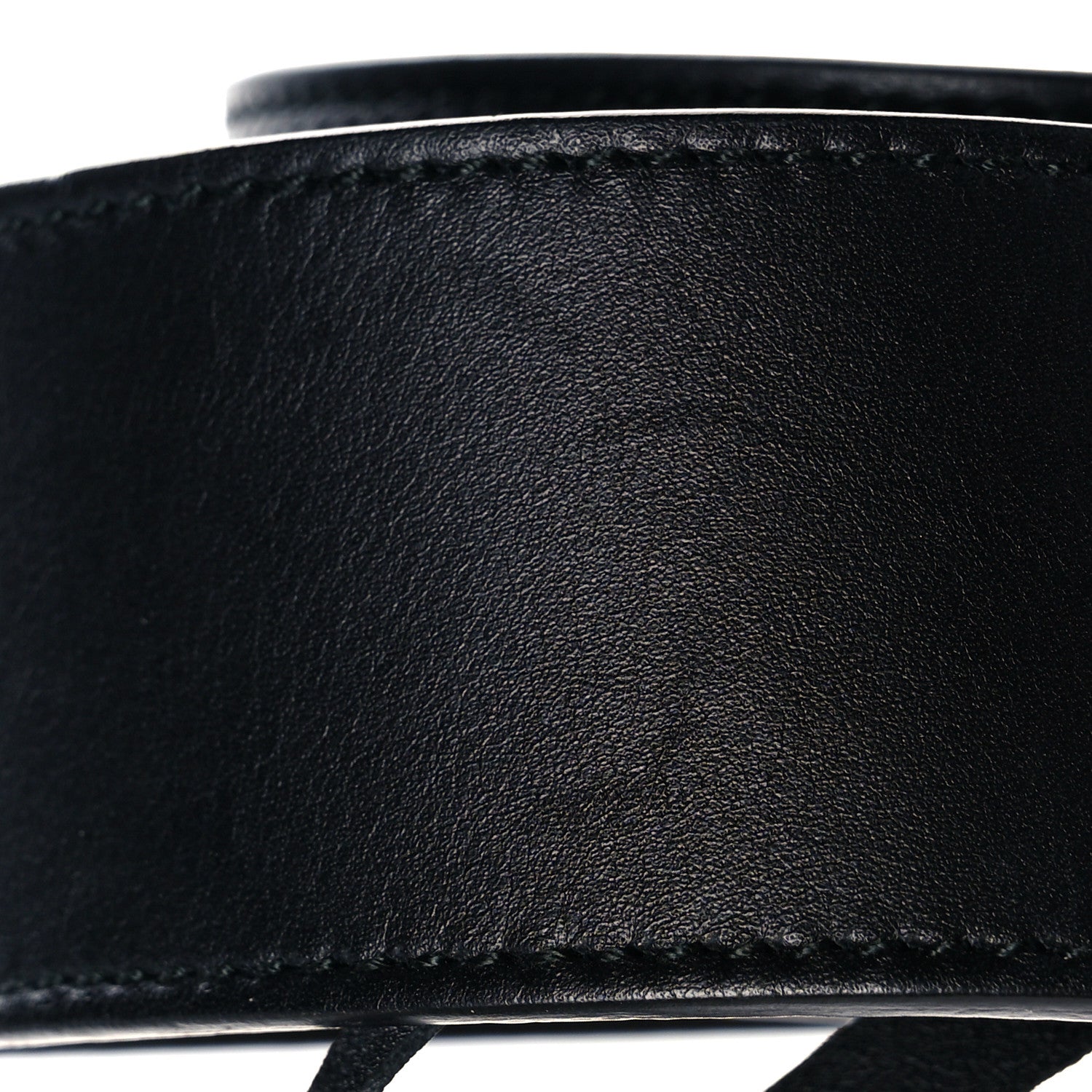 Gucci Calfskin Crystal Double G 40mm Belt 80 32 Black Multicolor 7 of 8