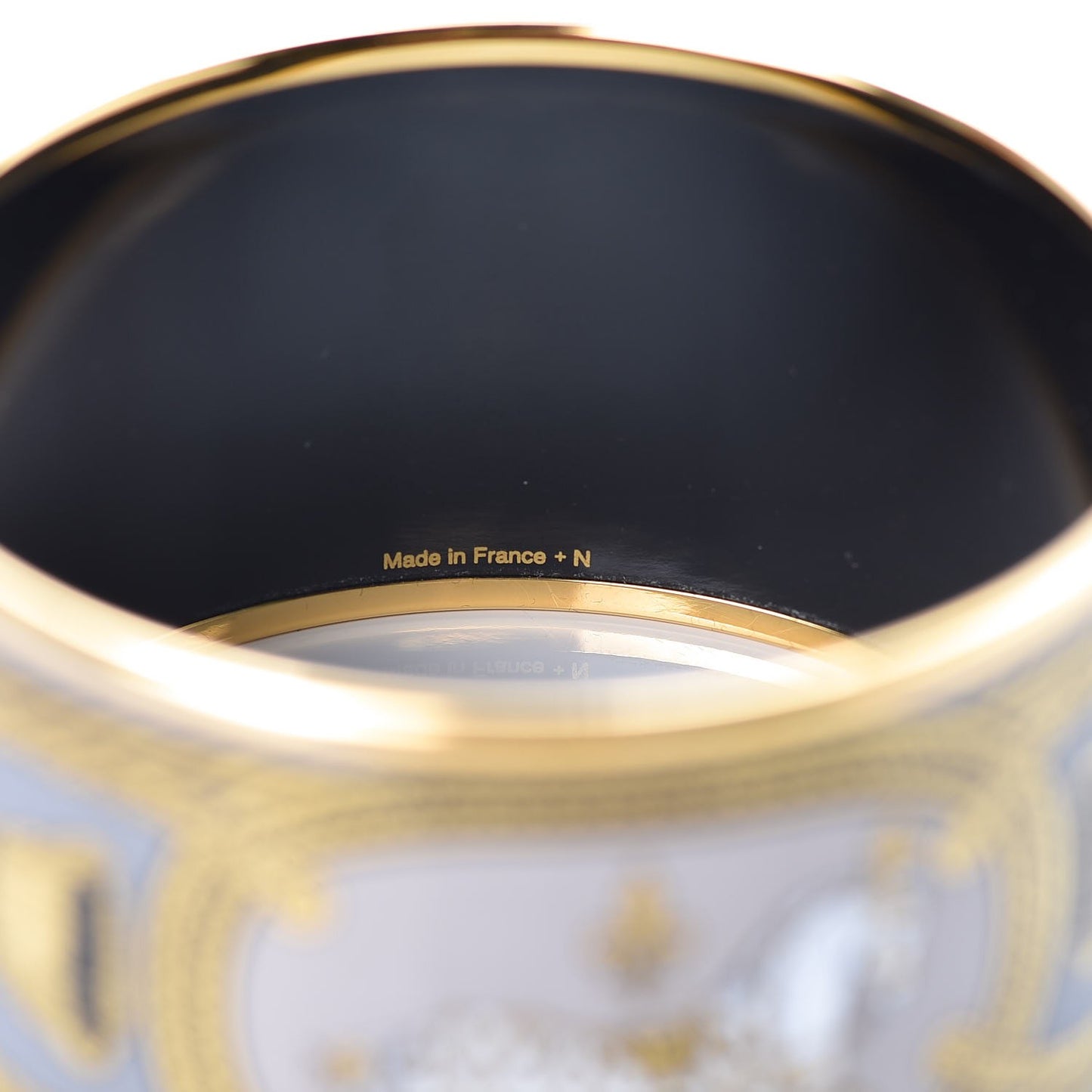 Enamel Printed Extra Wide Grand Apparat Bracelet 62