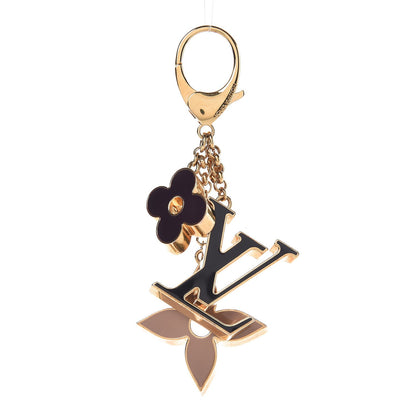 Louis Vuitton Fleur De Monogram Bag Charm Dore 1 of 3