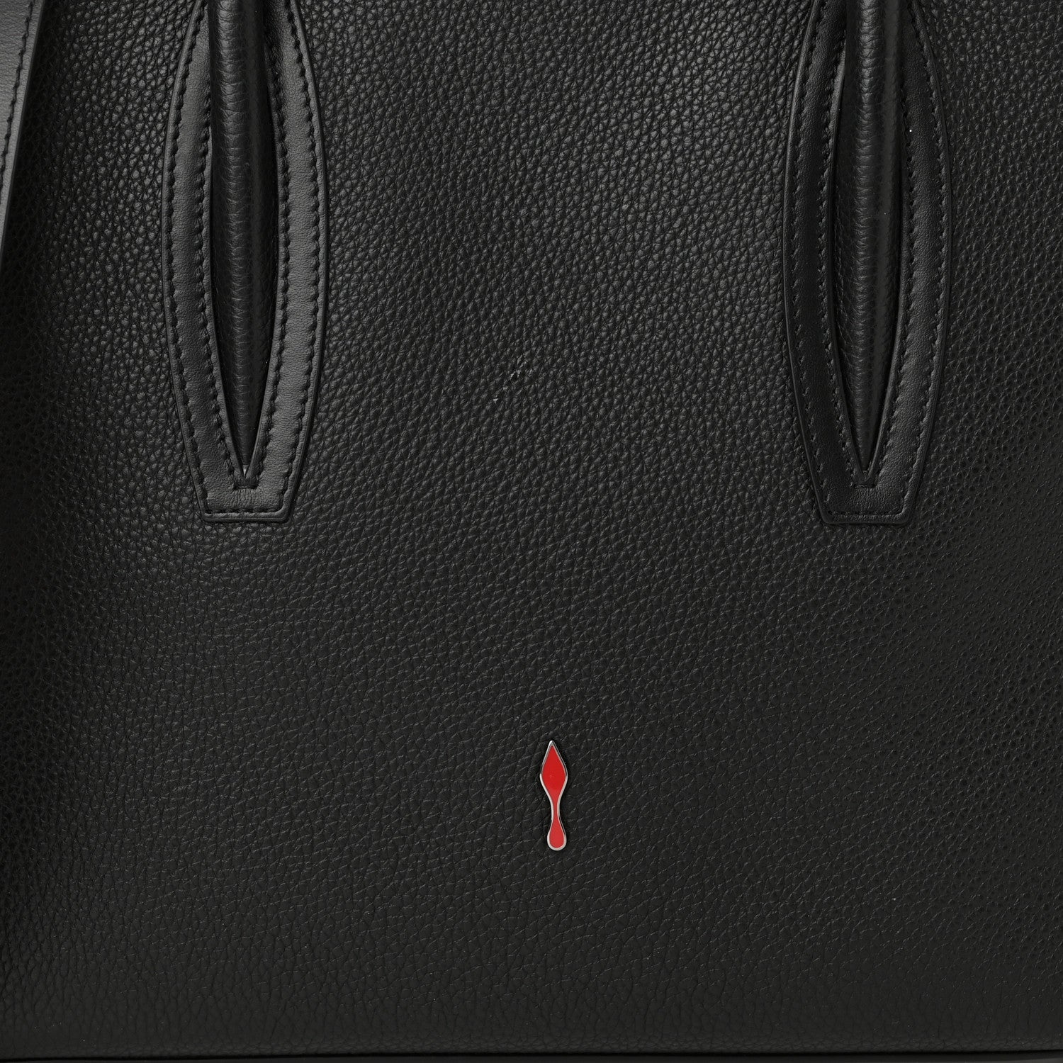Christian Louboutin Calfskin Medium Paloma Black 8 of 10