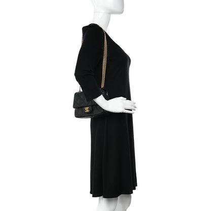 Chanel Caviar Quilted Mini Sweetheart Flap Black 2 of 11
