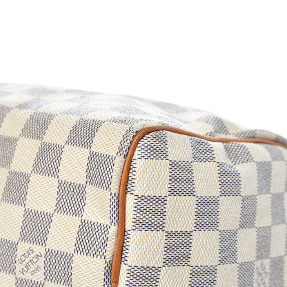 Louis Vuitton Damier Azur Speedy 25 10 of 13