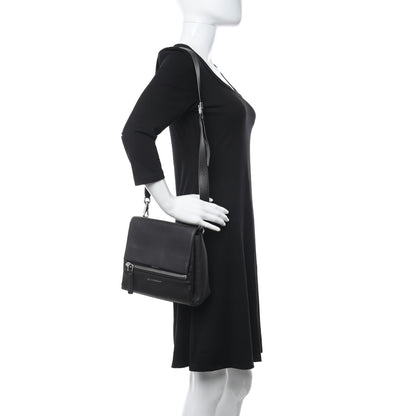 Givenchy Calfskin Mini Pandora Pure Flap Bag Black 2 of 10