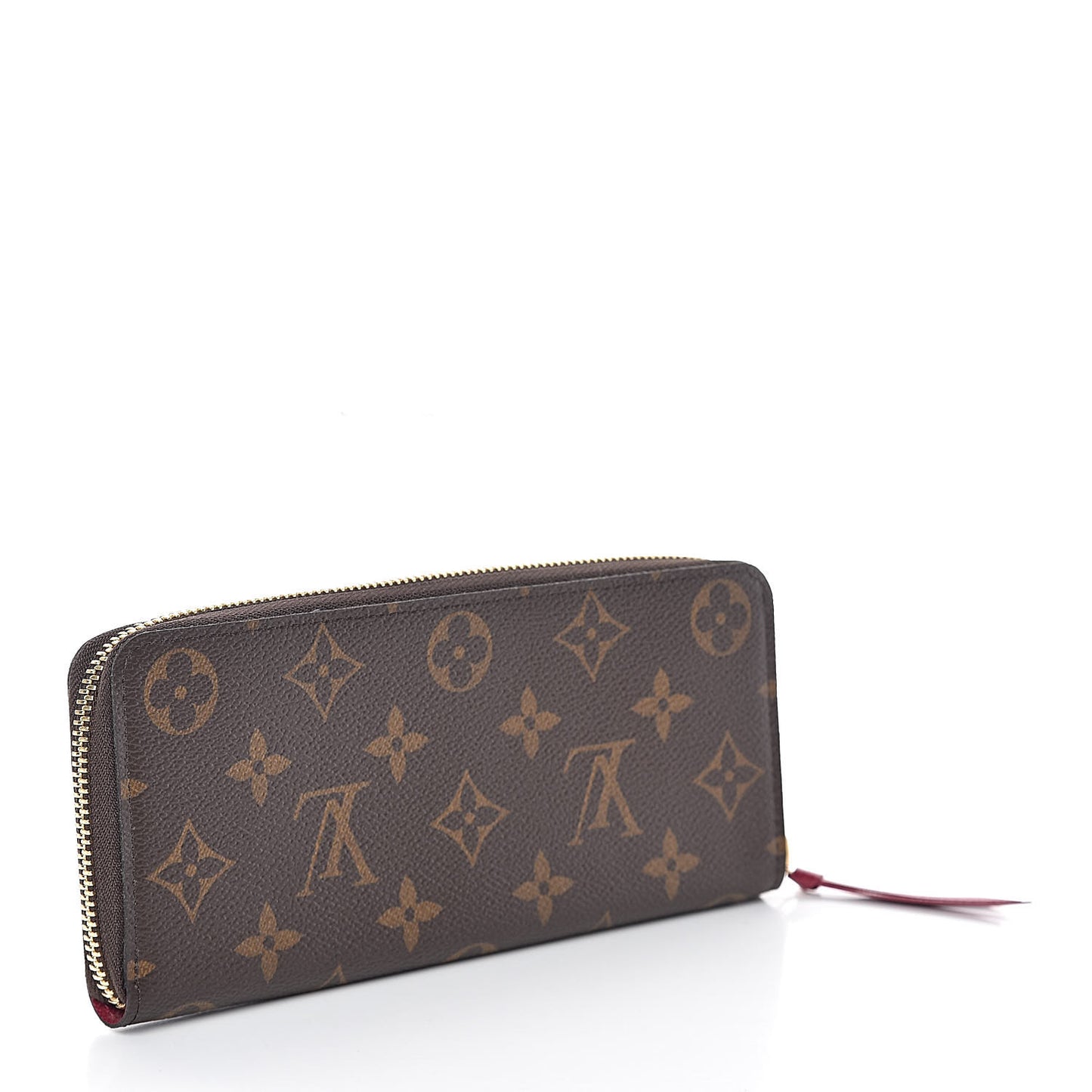 Monogram Clemence Wallet Fuchsia