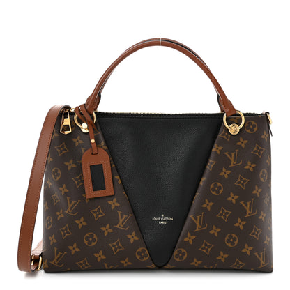 Louis Vuitton Monogram V Tote MM Black 1 of 9