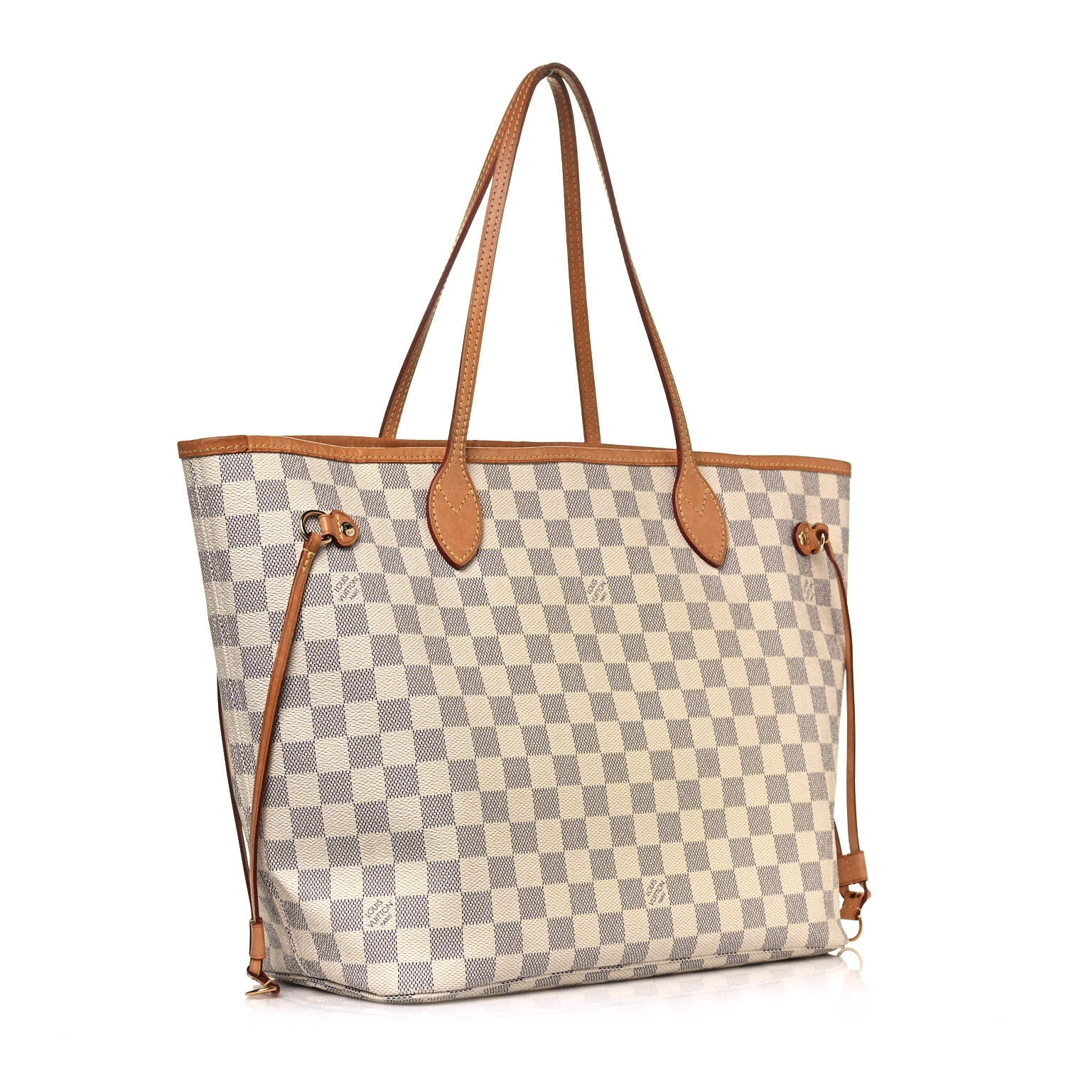 Louis Vuitton Damier Azur Neo Neverfull MM 4 of 16