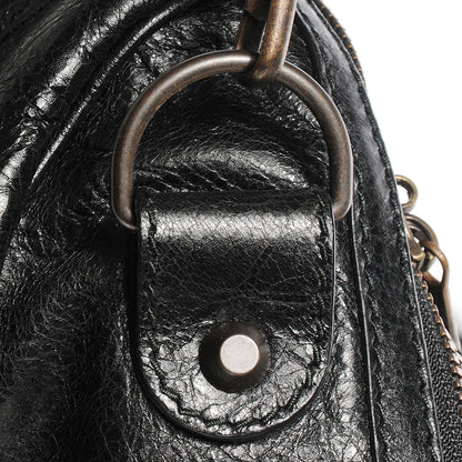 Balenciaga Agneau 24Hour Voyage Travel Bag Black 5 of 14