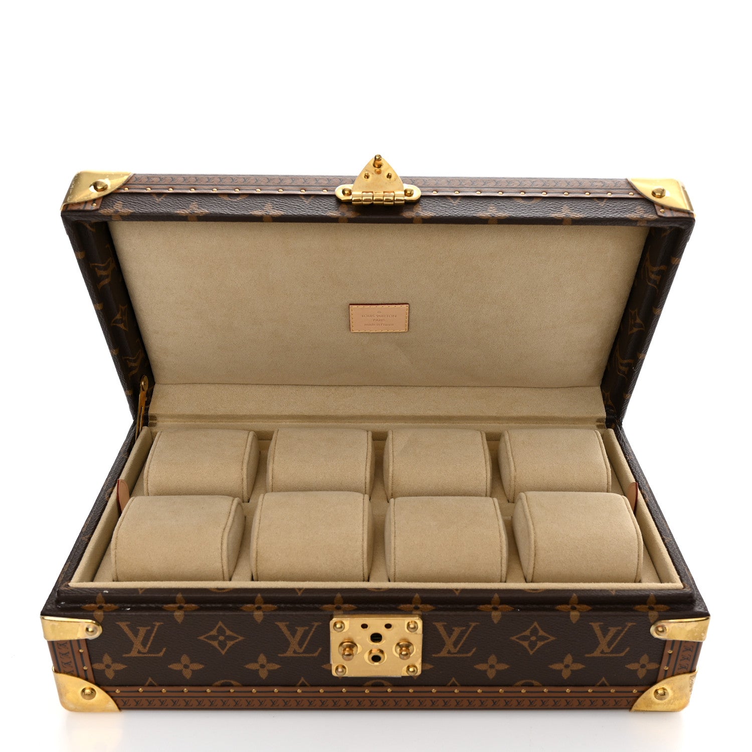 Louis Vuitton Monogram Coffret 8 Watch Case 5 of 12