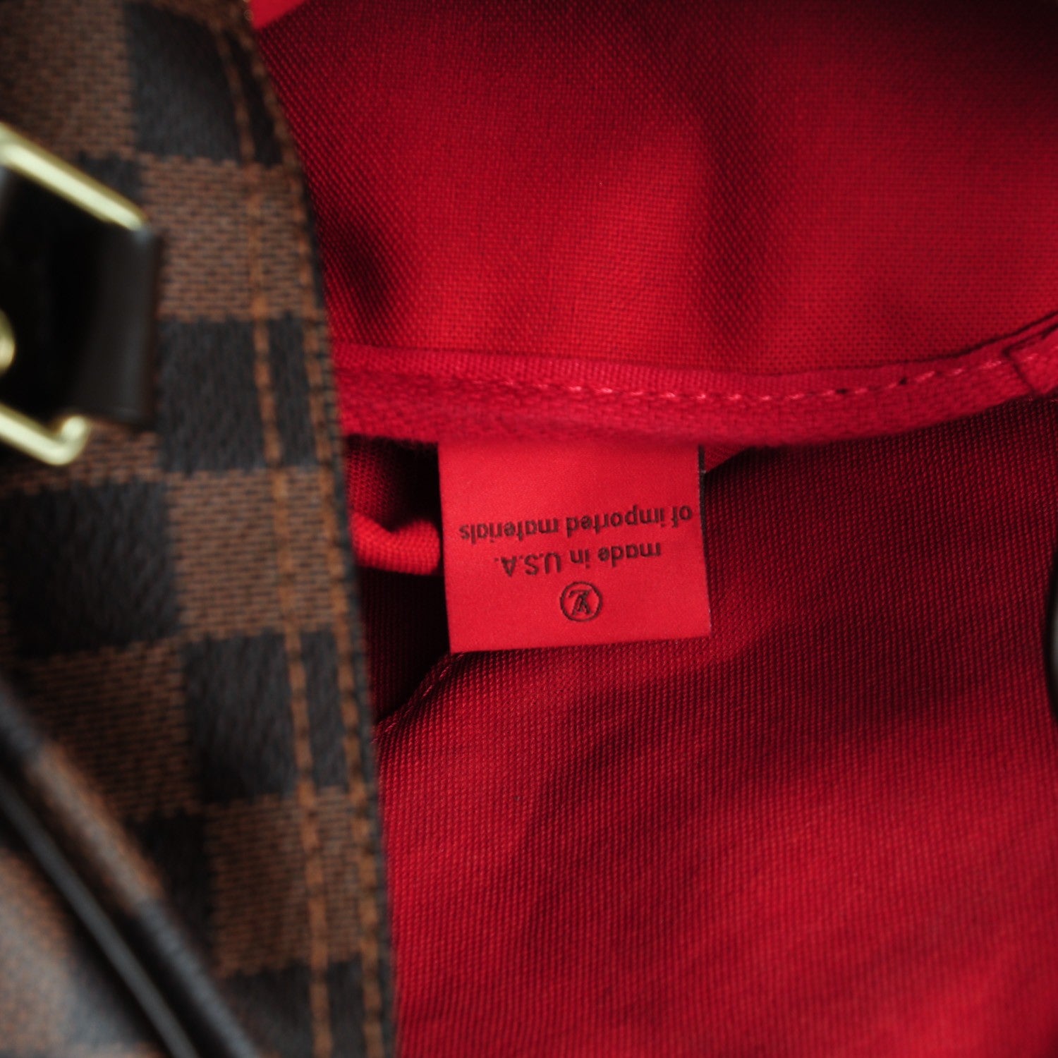 Louis Vuitton Damier Ebene Speedy 30 7 of 9
