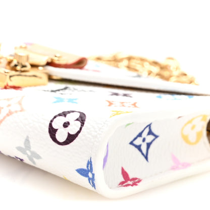 Louis Vuitton LV X TM Monogram Multicolor Pouch Metis Belt White 9 of 10
