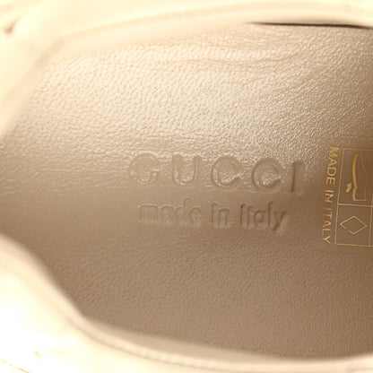 Gucci Calfskin Hawaii Print Womens Rhyton Sneakers 35.5 Ivory 7 of 9