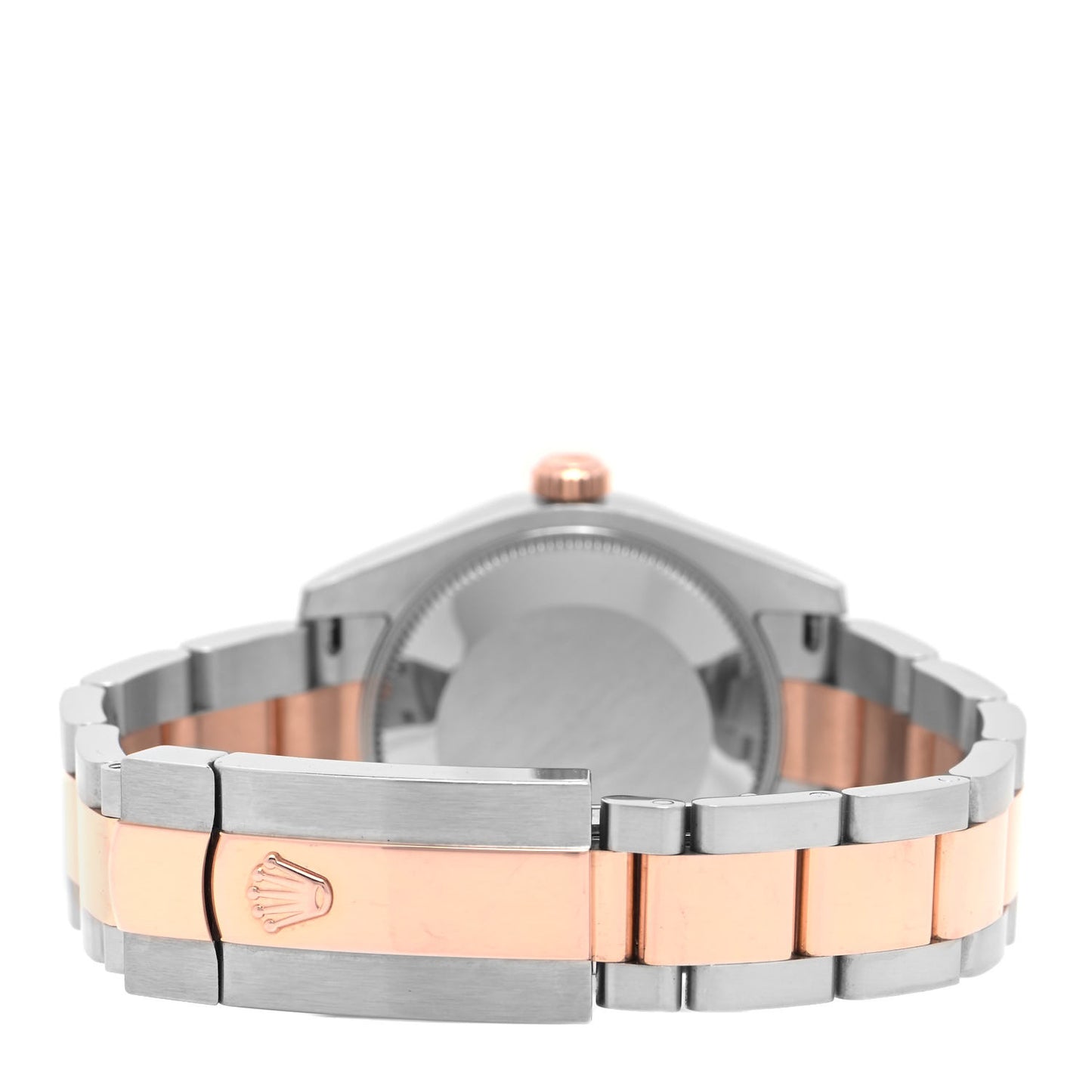 Stainless Steel 18K Everose Gold Diamond Mother of Pearl 31mm Oyster Perpetual DateJust Watch 178341