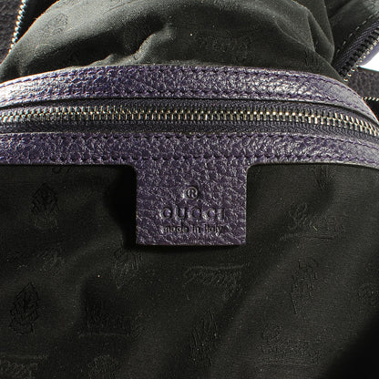 Gucci Suede Icon Bit Shoulder Bag Purple 7 of 7