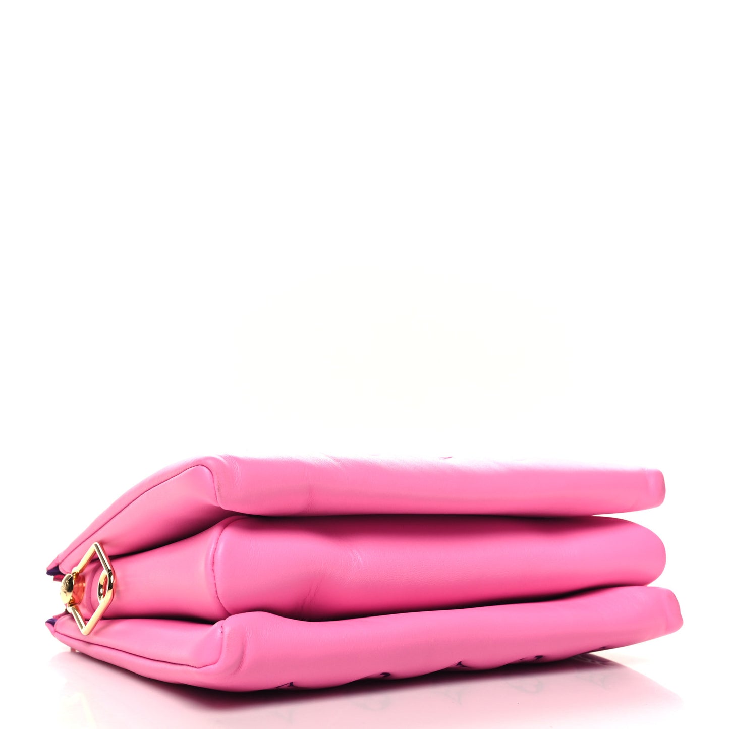 Lambskin Embossed Monogram Vuittamins Coussin PM Rose Violet