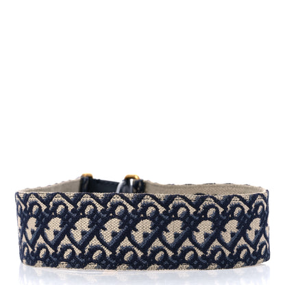 Christian Dior Oblique Shoulder Strap Blue 2 of 3