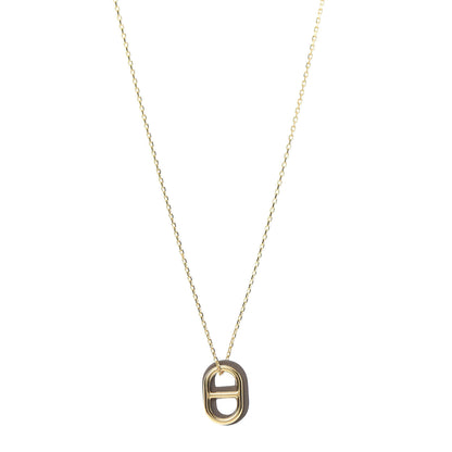 Hermes Swift O'Maillon Pendant Necklace Etoupe 1 of 6
