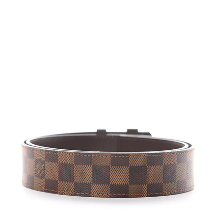 Louis Vuitton Damier Ebene 40mm LV Initiales Belt 90 36 2 of 4