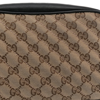 Gucci Monogram Matelasse Diagonal Small GG Marmont Chain Shoulder Bag Beige Black 11 of 14