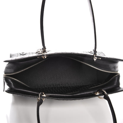 Christian Dior Calfskin Cannage Stitched Large East West Lady Dior Black 5 of 15